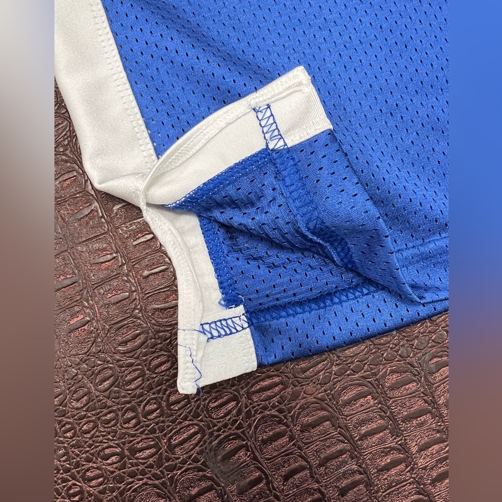 A4 Football Practice rollout Jersey youth medium M blue Mesh elastics NWOT - Picture 11 of 11